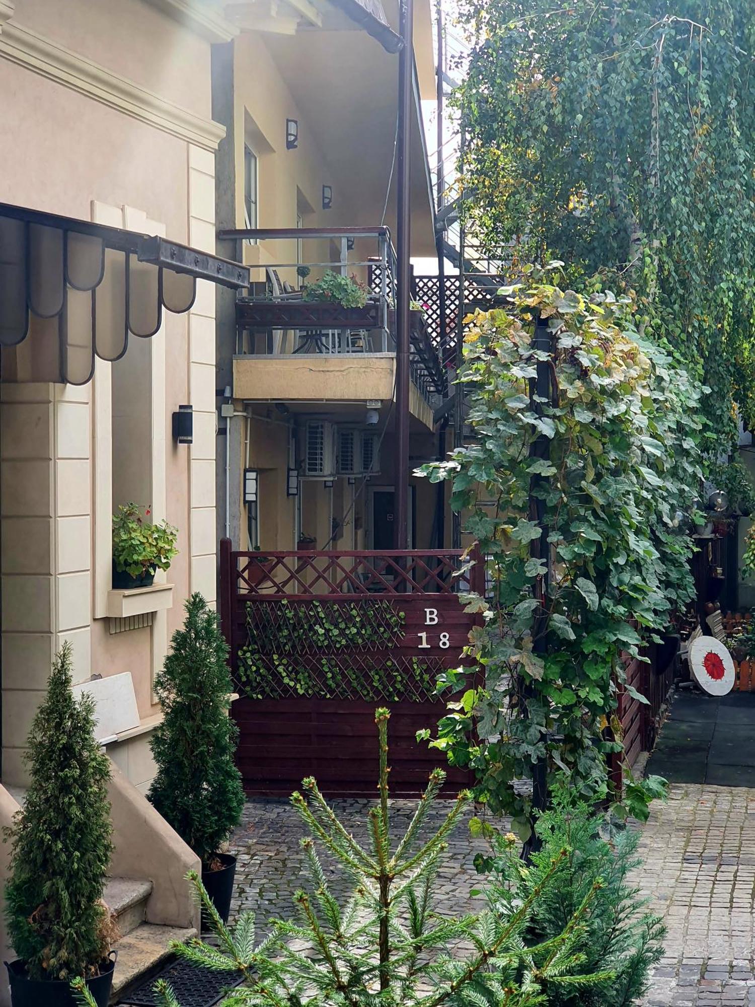 Vila Sia Bukarest Exteriör bild
